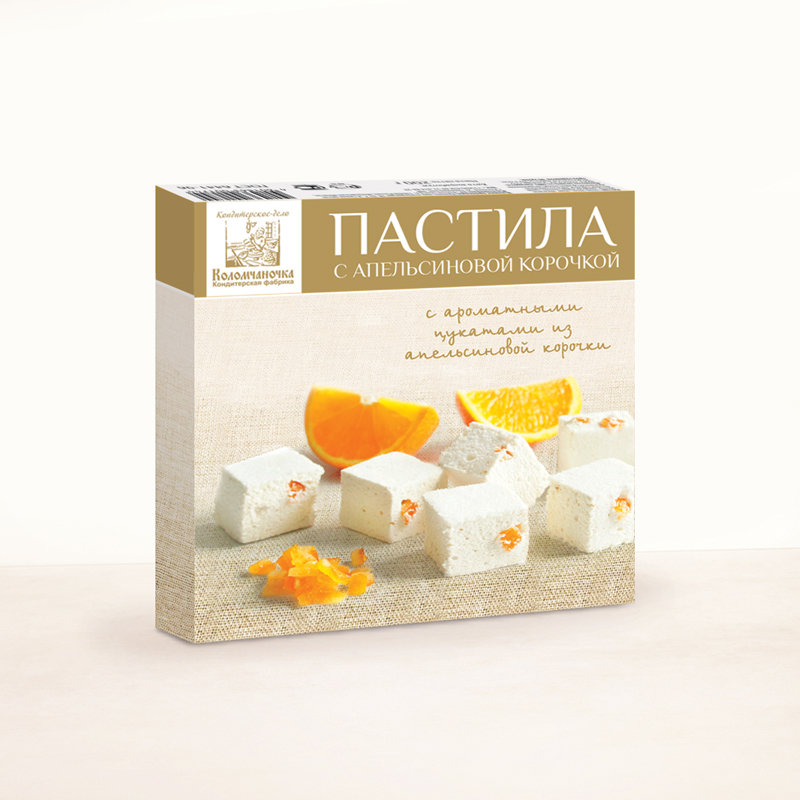  Пастила 205г с апельсиновой корочкой  в Мценске