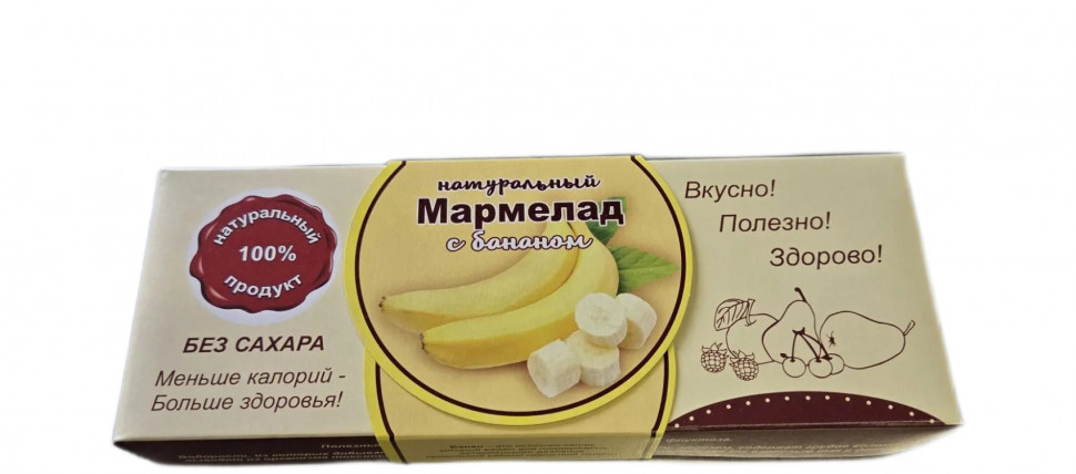  Мармелад натуральный "Банан" 140г  в Мценске
