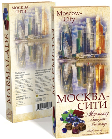  Сладарт Мармелад Черносмородиновый в тёмном шоколаде, 150г  в Мценске