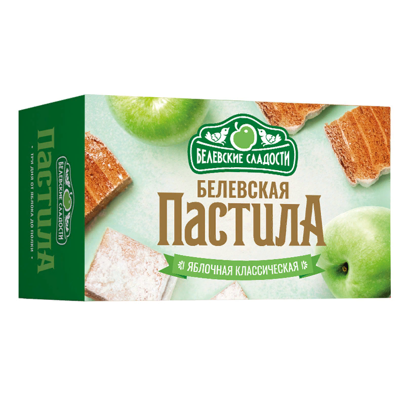  Пастила  200г диетическая КЛАССИКА, НОВЫЙ ФОРМАТ (4 шт по 50гр)   в Мценске