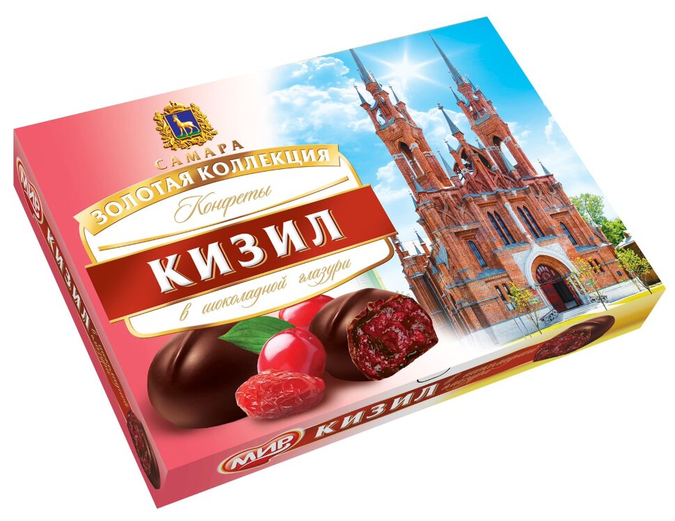  КФ МИР Кизил в шоколадной глазури 160г в Мценске